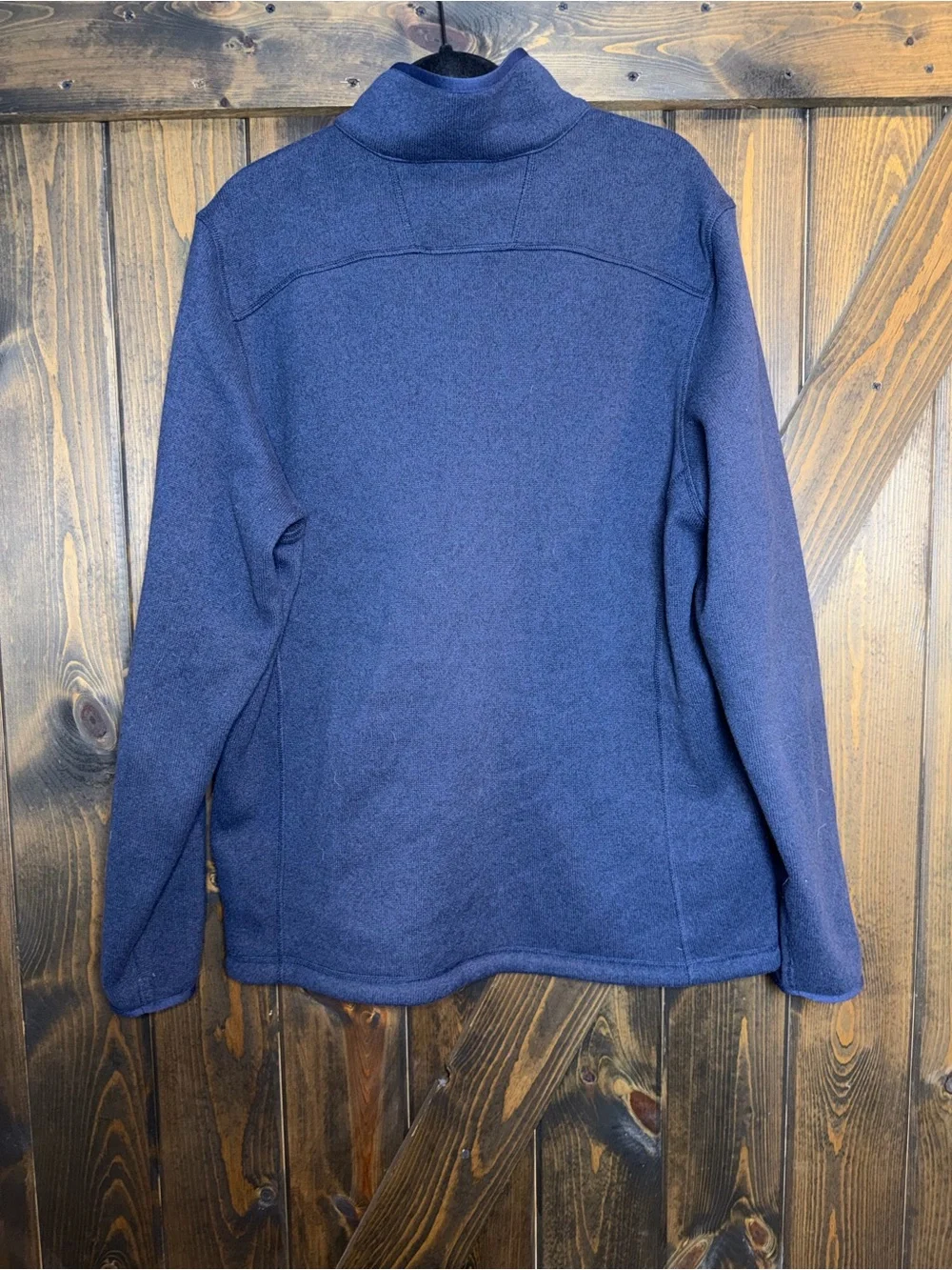 The North Face Men’s  1/4 Zip Sweater Fleece Jacket Navy Gorpcore XL